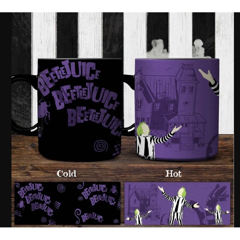 Taza termica paladone beetlejuice 300 ml Frikytopia