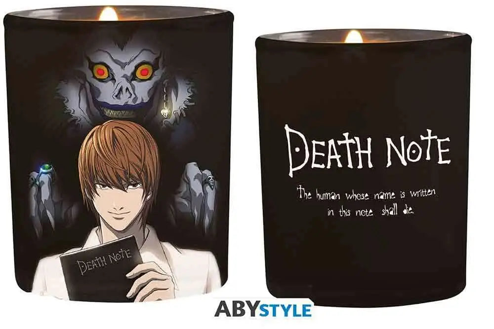 DEATH NOTE Lámpara & RYUK CANDLE IN A JAR