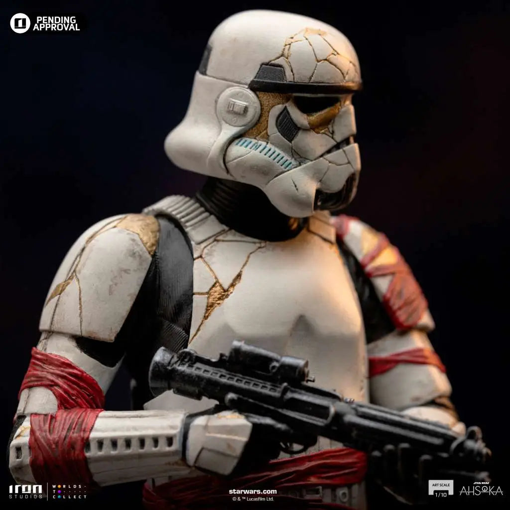 SW ASHOKA NIGHT TROOPER 1/10 Estatua