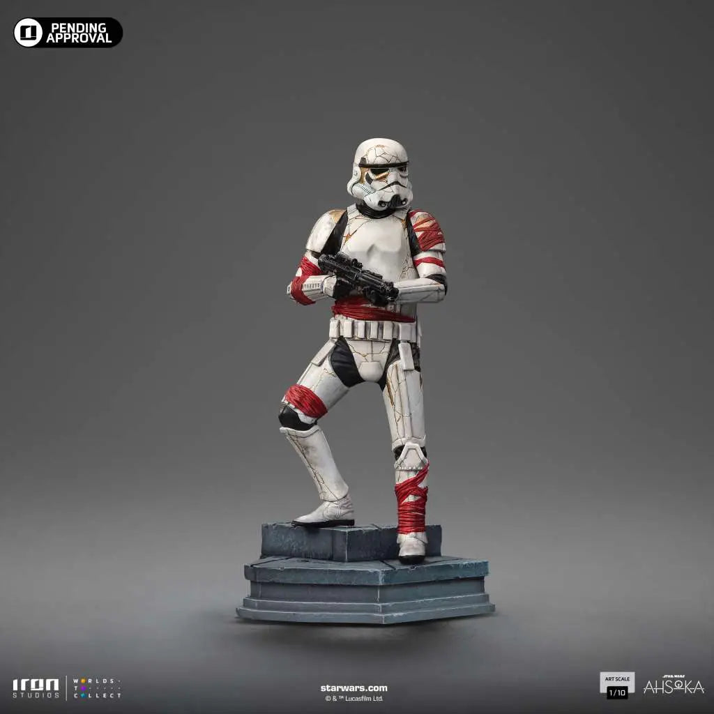 SW ASHOKA NIGHT TROOPER 1/10 Estatua
