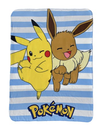 Manta pokemon pikachu 100 140 cm