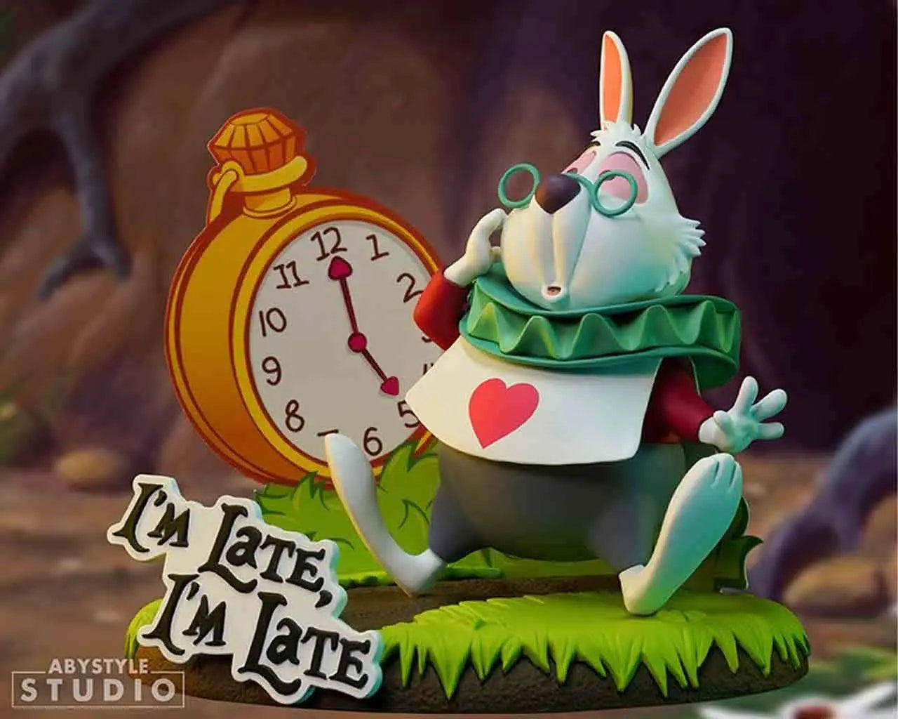 DISNEY ALICE IN WONDERLAND WHITE RABBIT SFC 1/10 PVC Estatua
