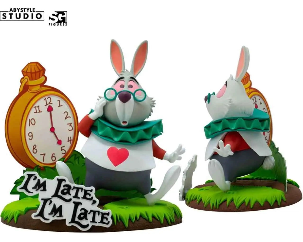 DISNEY ALICE IN WONDERLAND WHITE RABBIT SFC 1/10 PVC Estatua Frikytopia