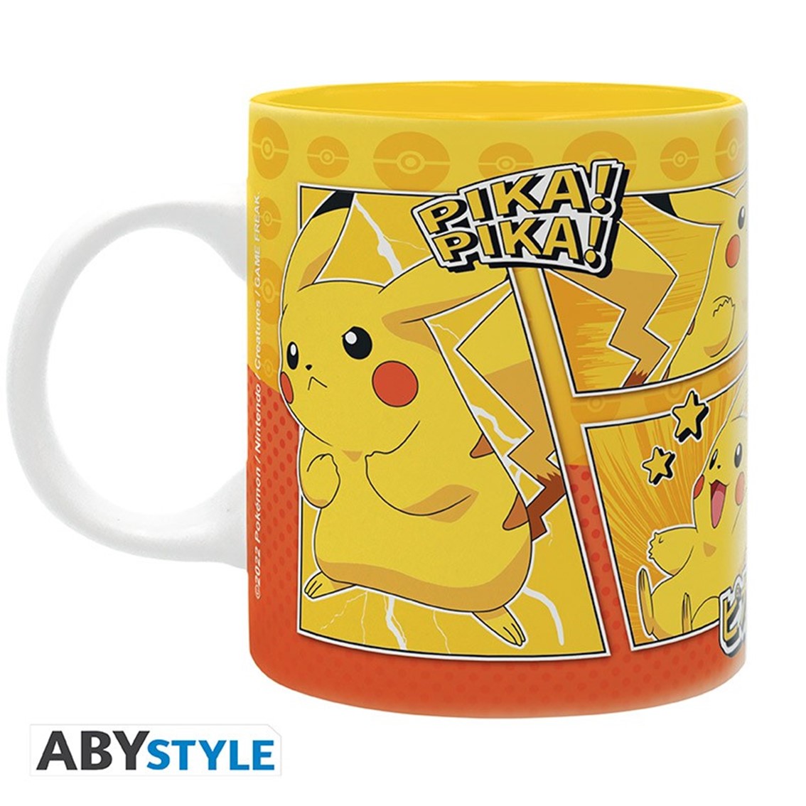 Taza abystyle pokemon manga pikachu