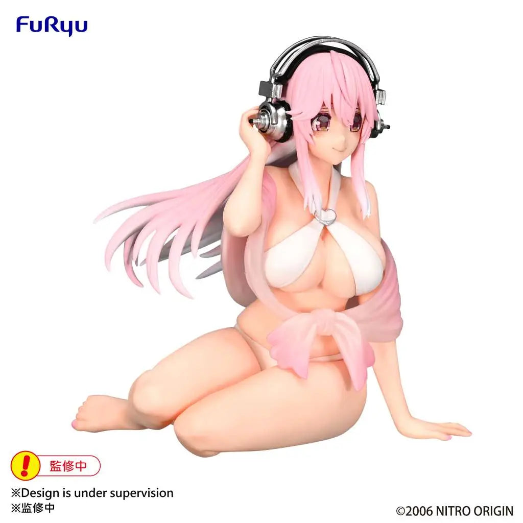 Super Sonico Estatua PVC Noodle Stopper Super Sonico Summer Memories Ver. 11 cm
