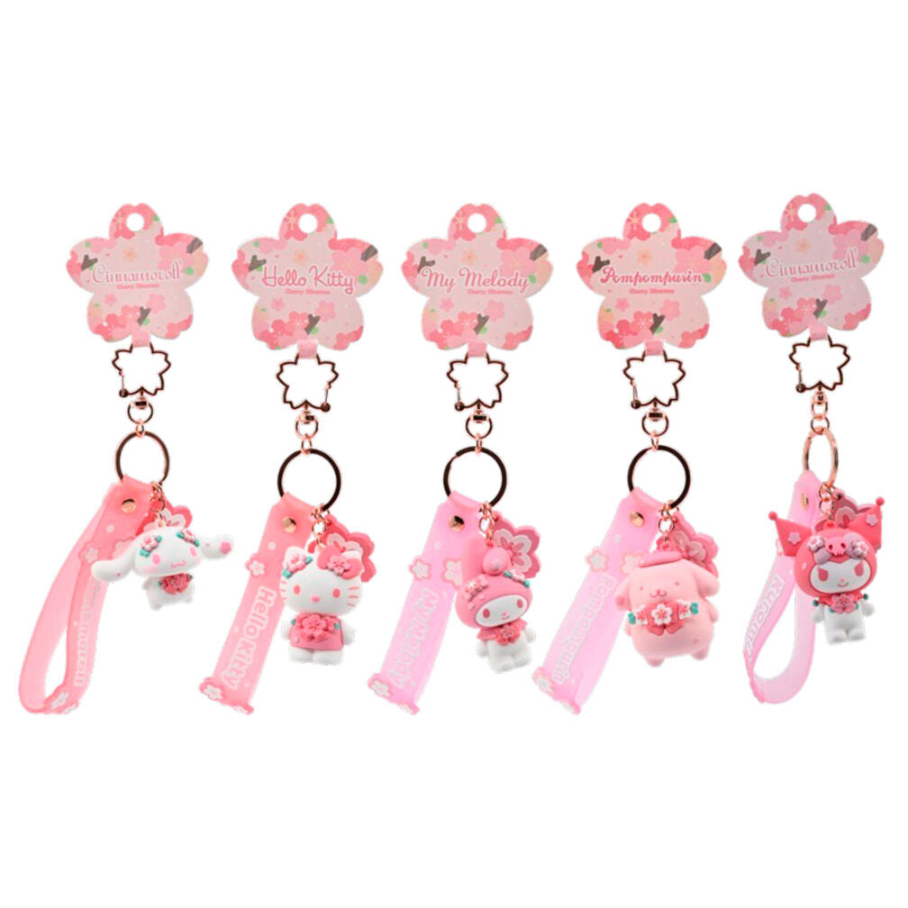 Llavero hello kitty sanrio sakura 1 unidad aleatoria Frikytopia