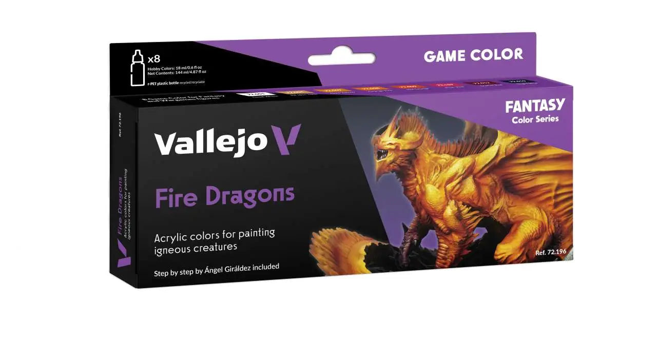 GAME COLOR SET 72196 FIRE DRAGONS Frikytopia