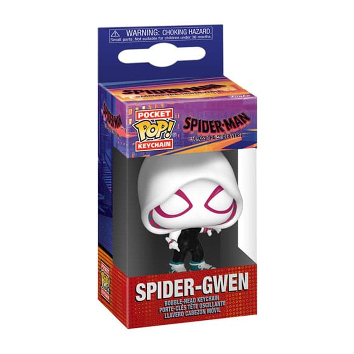 Spider-Man Across the Spider-Verse Llavero Pocket POP Vinyl Spider