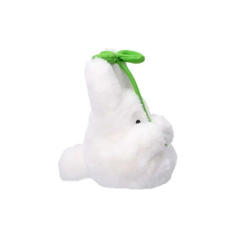 Mi vecino Totoro Nakayoshi Figura de peluche Small Totoro with leaf 19 cm