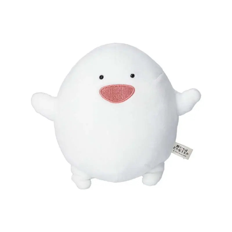 El chico y la garza Figura de peluche Warawara Laughing 14 cm
