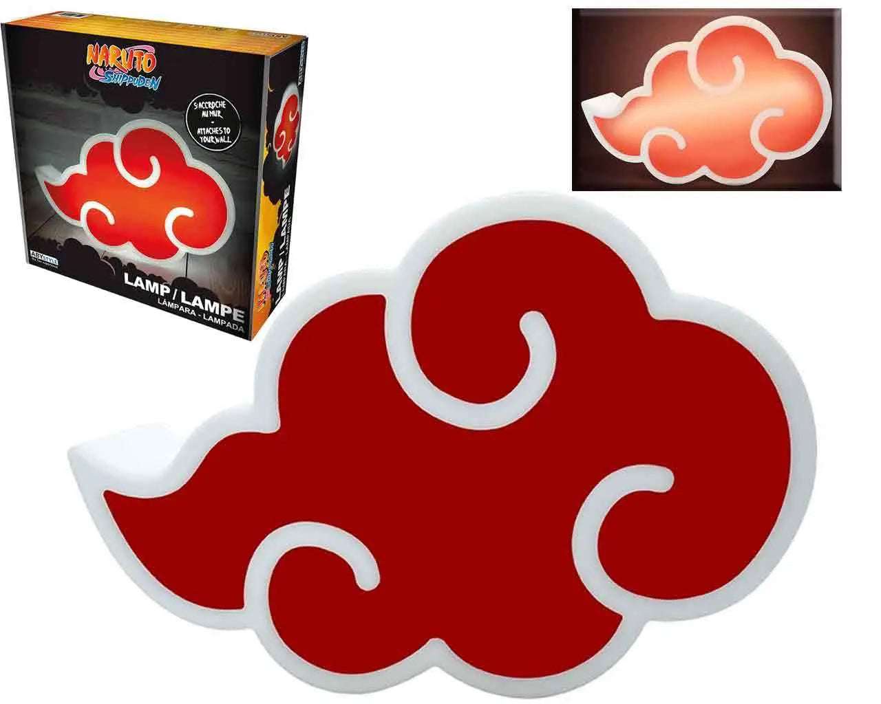 NARUTO SHIPPUDEN AKATSUKI DESK Lámpara