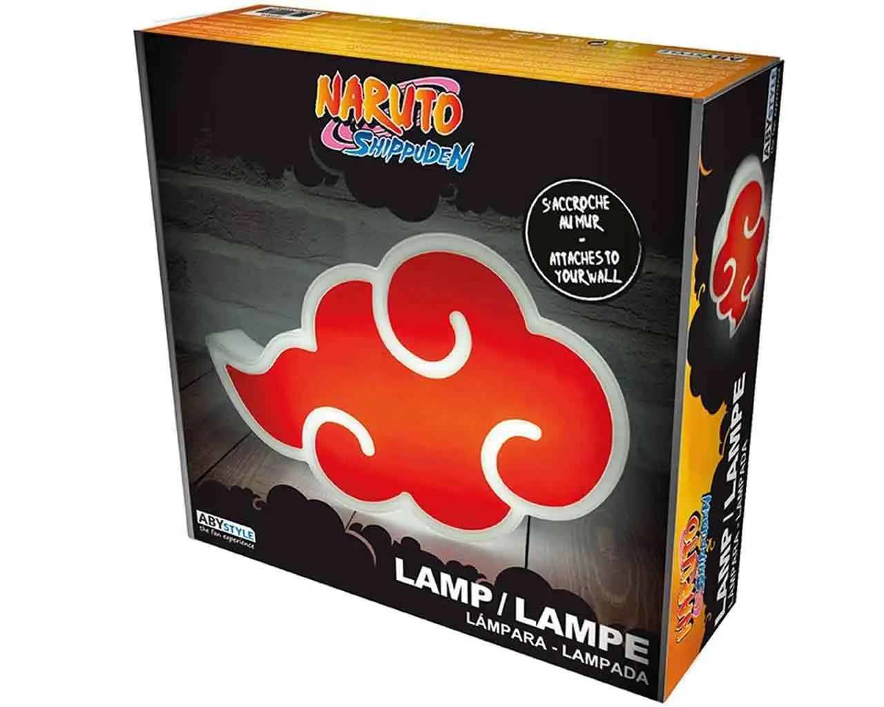 NARUTO SHIPPUDEN AKATSUKI DESK Lámpara