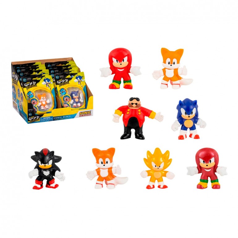 Figuras mini goo jit zu sonic 1 unidad aleatoria Frikytopia