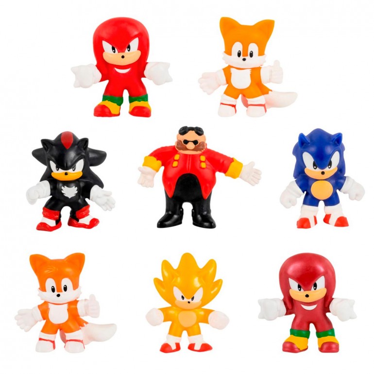 Figuras mini goo jit zu sonic 1 unidad aleatoria