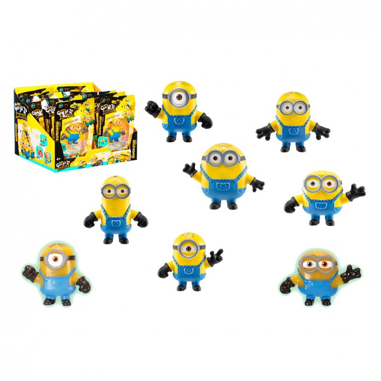 Figuras mini goo jit zu minions 1 unidad aleatoria Frikytopia
