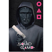 Poster el juego del calamar supervisor jefe del juego del calamar