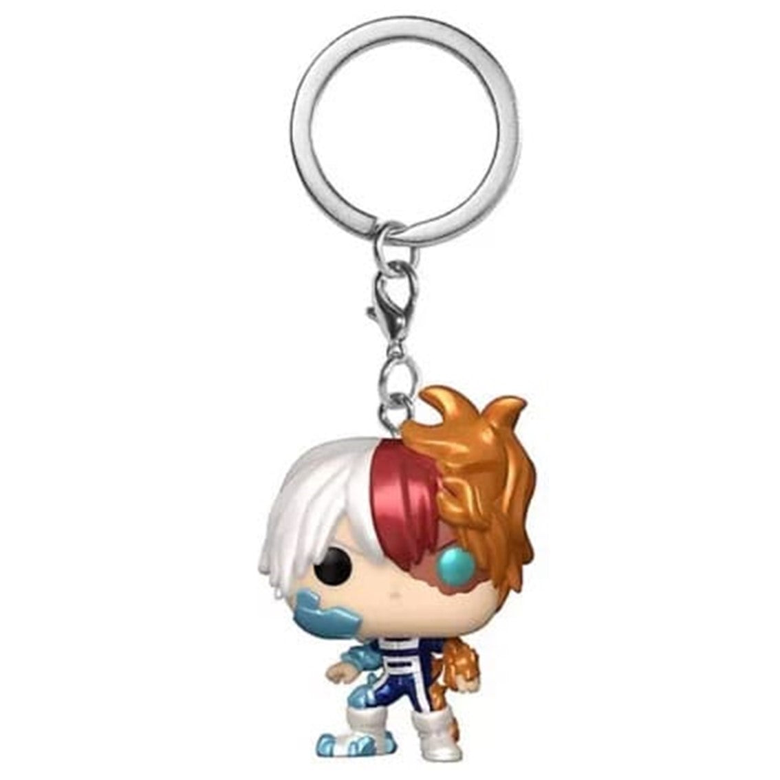 Llavero funko pop keychain my hero academia shoto todoroki efecto metal Frikytopia
