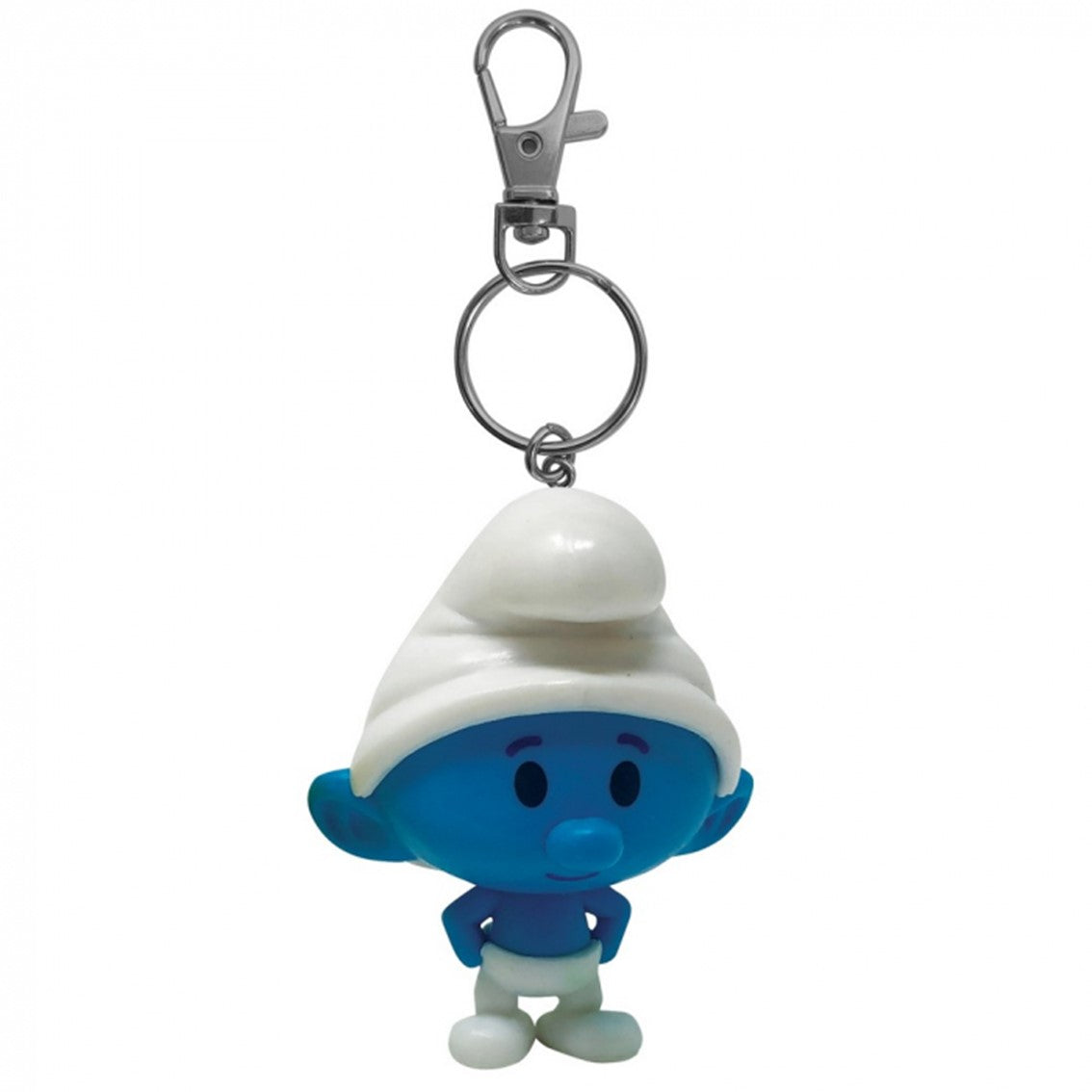 Llavero plastoy los pitufos pitufo chibi Frikytopia