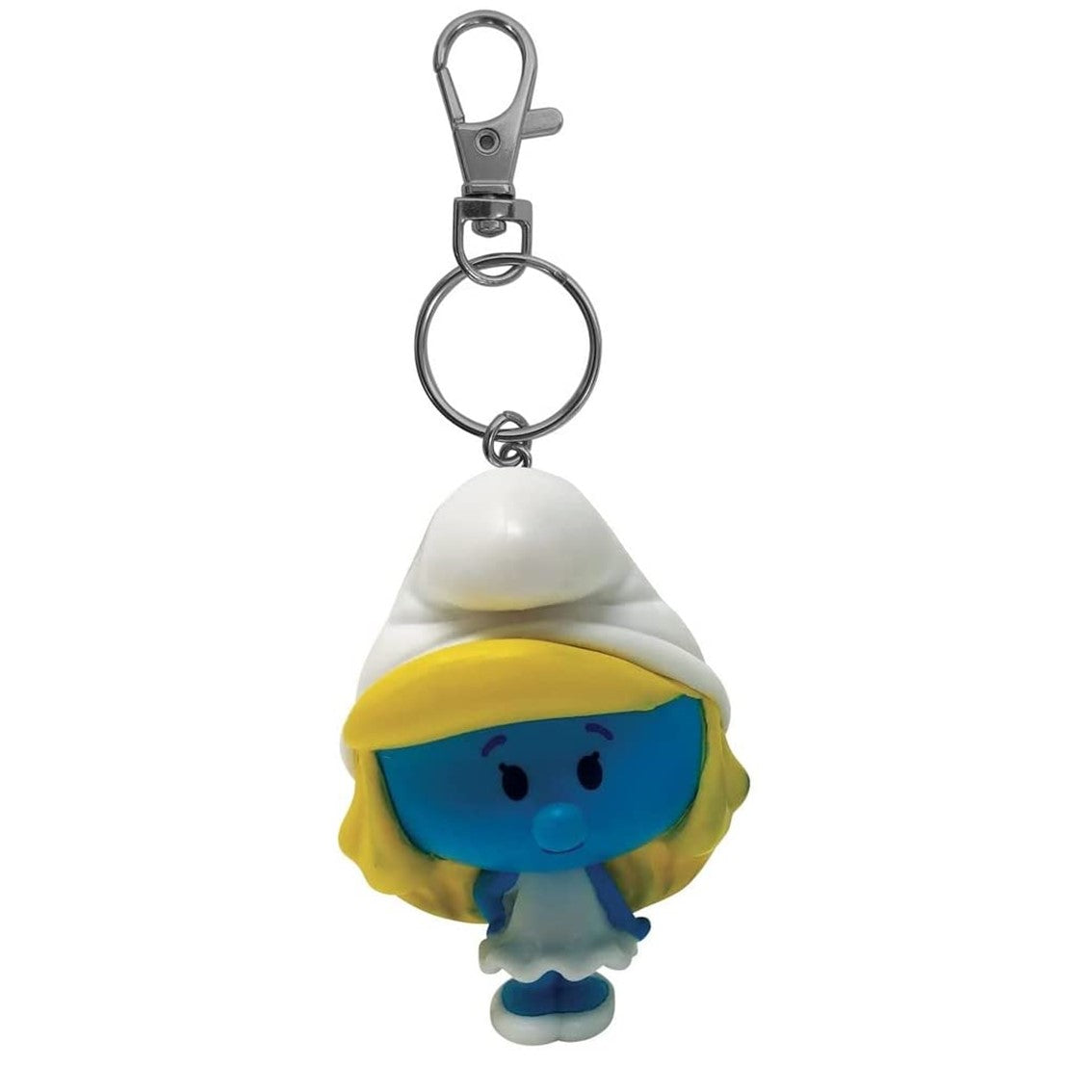 Llavero plastoy los pitufos pitufina chibi Frikytopia