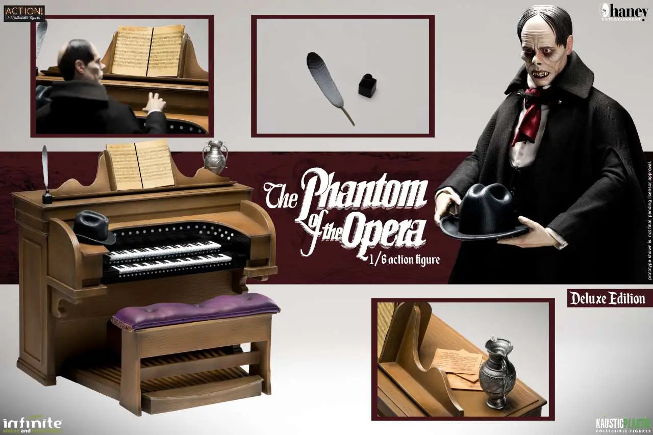 LON CHANEY AS THE PHANTOM OF THE OPERA 1/6 ACTION Figura DELUXE VERSION