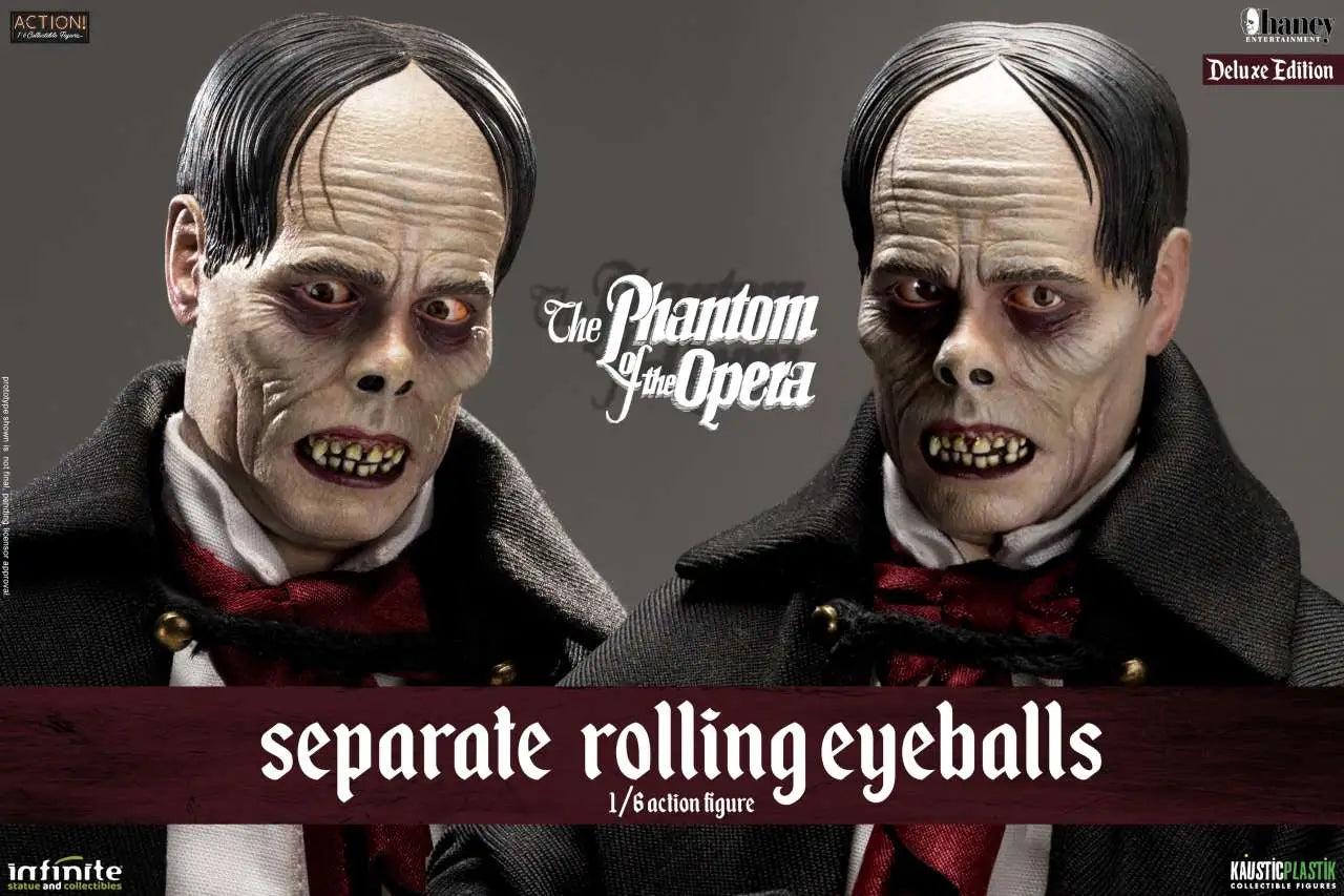 LON CHANEY AS THE PHANTOM OF THE OPERA 1/6 ACTION Figura DELUXE VERSION
