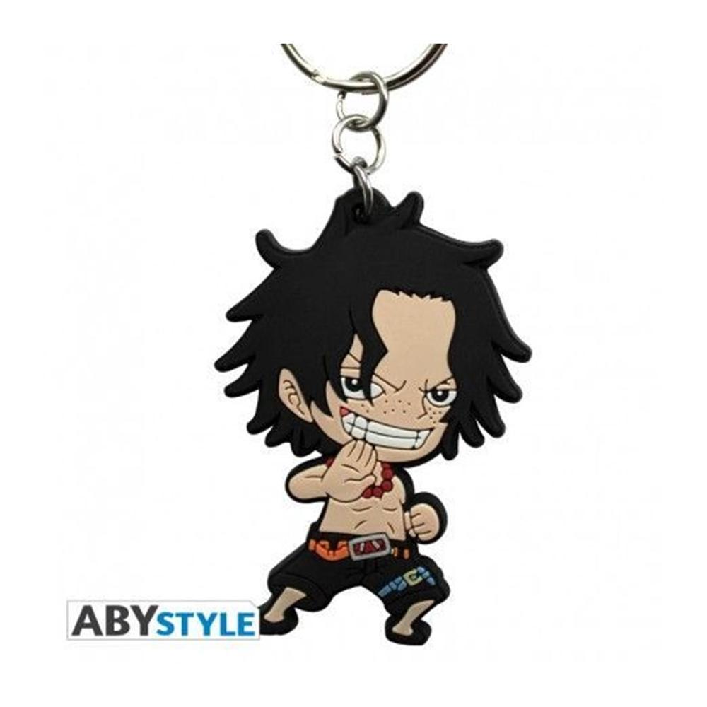 Llavero abystyle pvc one piece ace Frikytopia