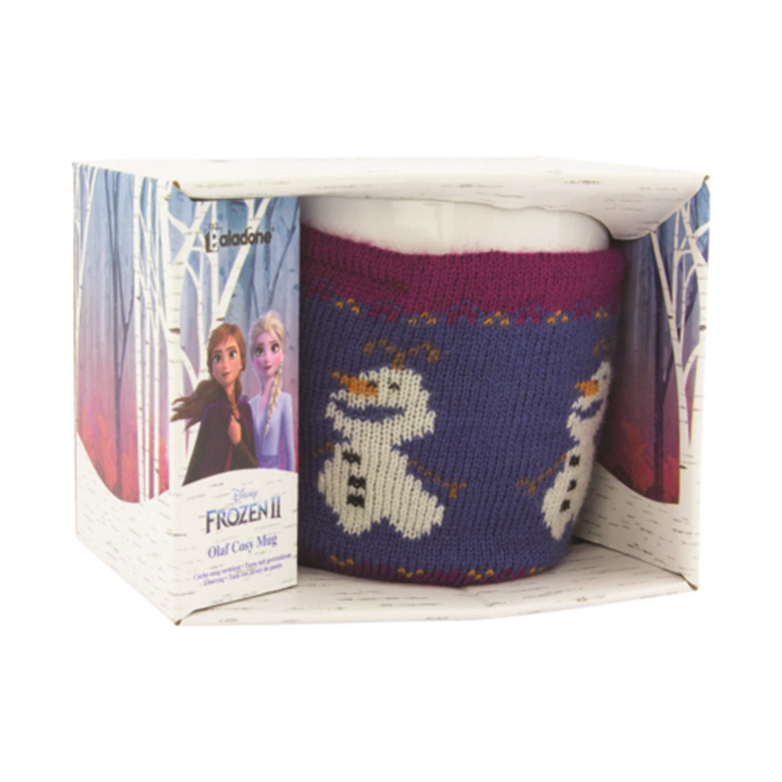 Taza con forro paladone disney frozen olaf