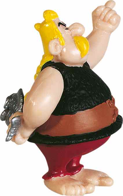 Asterix el Galo Minifigura Ordenalfabetix el pescadero 6 cm