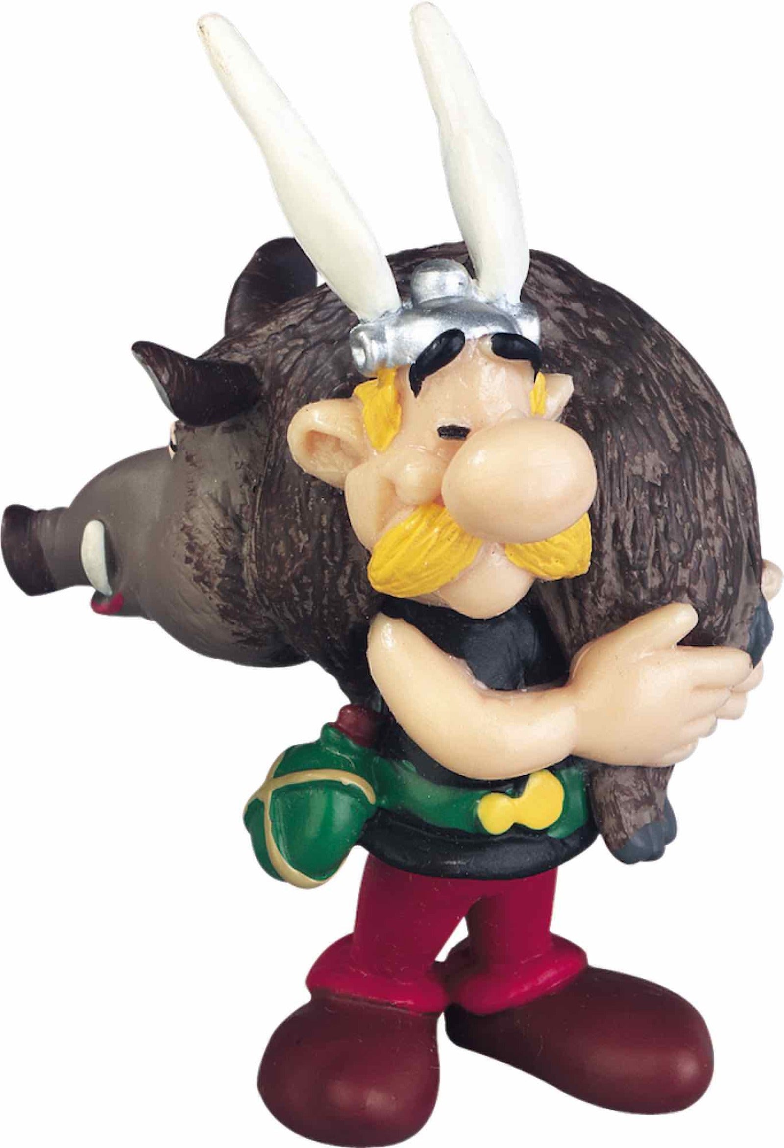 Asterix el Galo Minifigura Asterix con jabali 6 cm Frikytopia