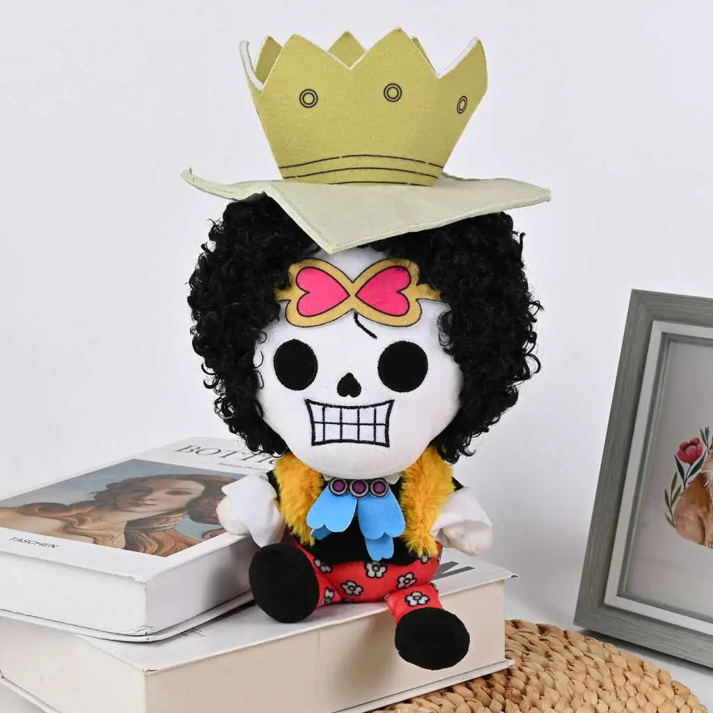ONE PIECE BROOK PELUCHE 25cm Frikytopia