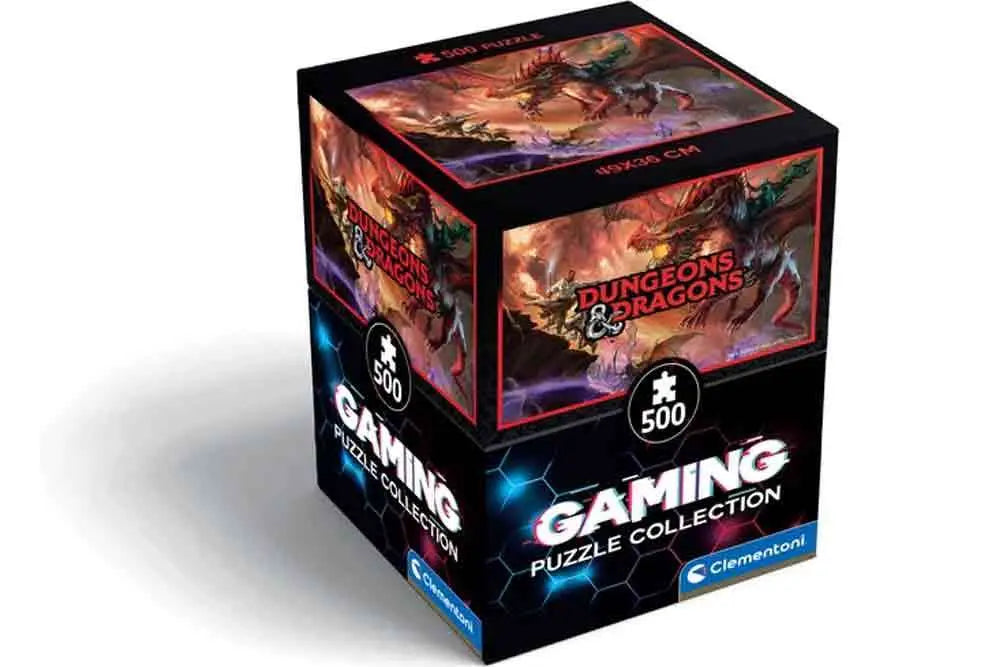 Gaming Puzle Collection - Cube500 Dungeons & Dragons: Kansaldi on Red Dragon  - Jigsaw Puzle 500 Pcs