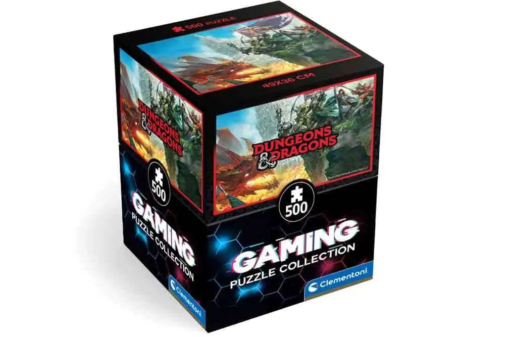 Gaming Puzle Collection - Cube500 Dungeons & Dragons: DRAGONFIRE - Jigsaw Puzle 500 Pcs