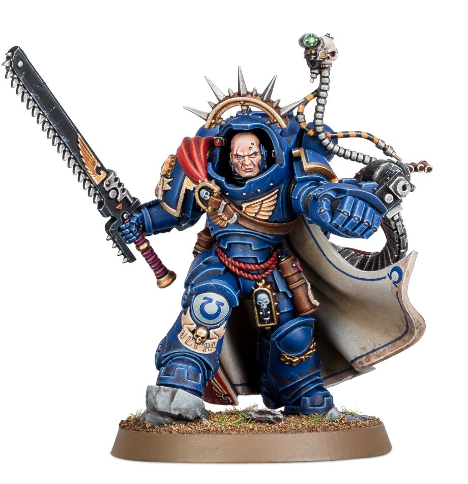 SPACE MARINES:CAPITÁN AN ARMADURA GRAVIS