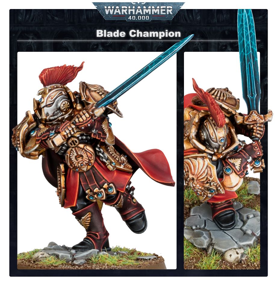 ADEPTUS CUSTODES: CAMPEÓN DE LA HOJA