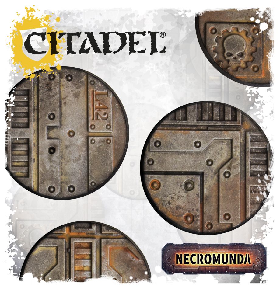 NECROMUNDA 32MM BASES (X10) Frikytopia