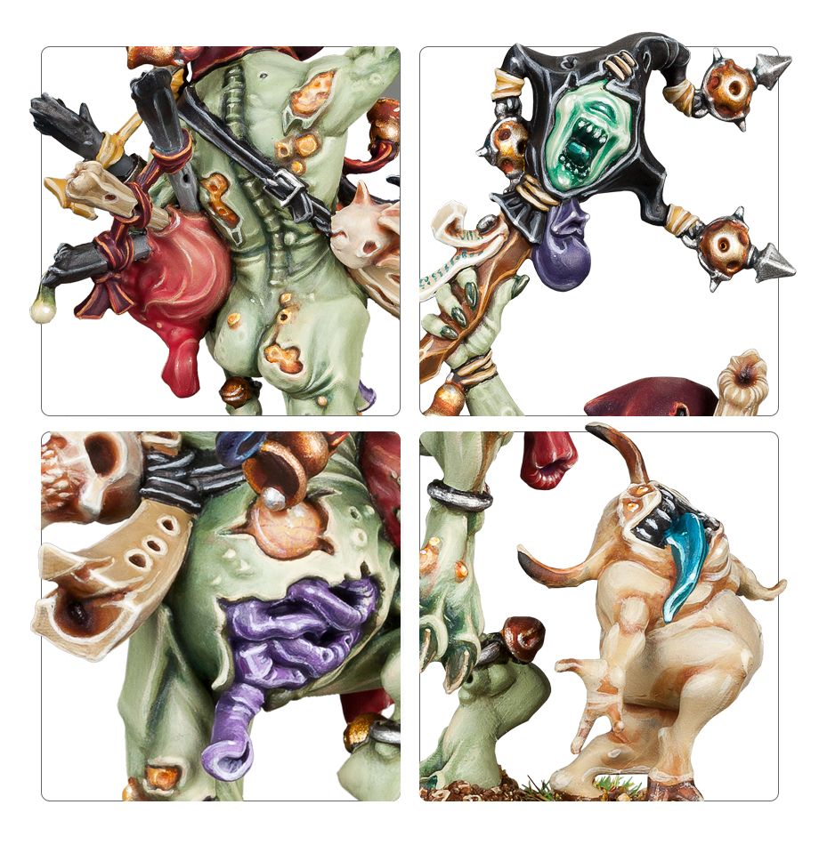 MAGGOTKIN/NURGLE: BILISGAITERO CHAPUZAS