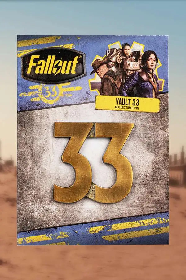 FALLOUT VAULT 33 Pin Frikytopia
