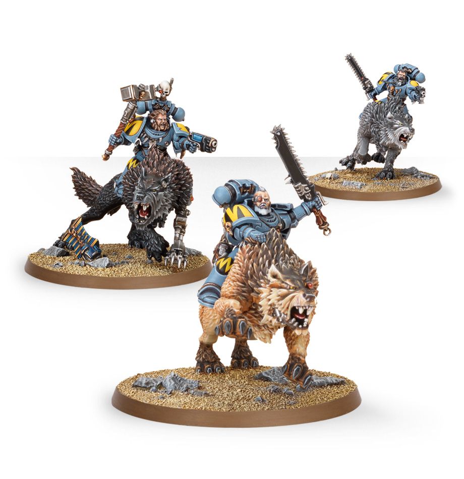 SPACE WOLVES: CABALLERÍA DE LOBO TRUENO Frikytopia