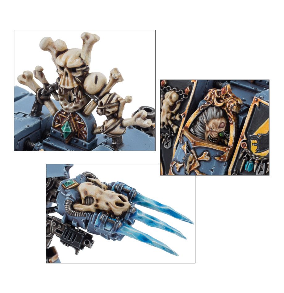 DREADNOUGHT VENERABLE DE LOS SPACE WOLVE
