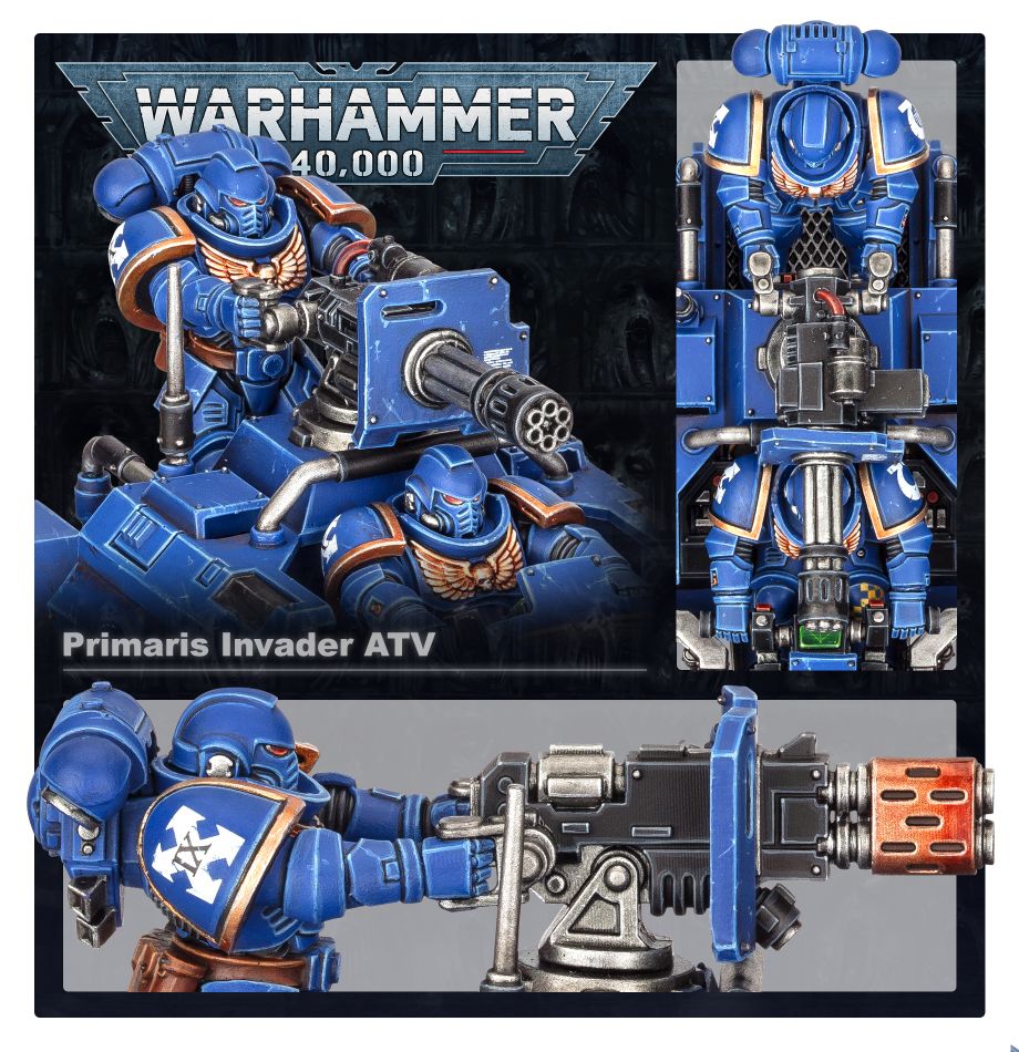 QUAD INVADER PRIMARIS DE LOS MARINES ESP
