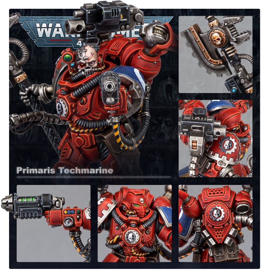 SPACE MARINES: TECNOMARINE PRIMARIS