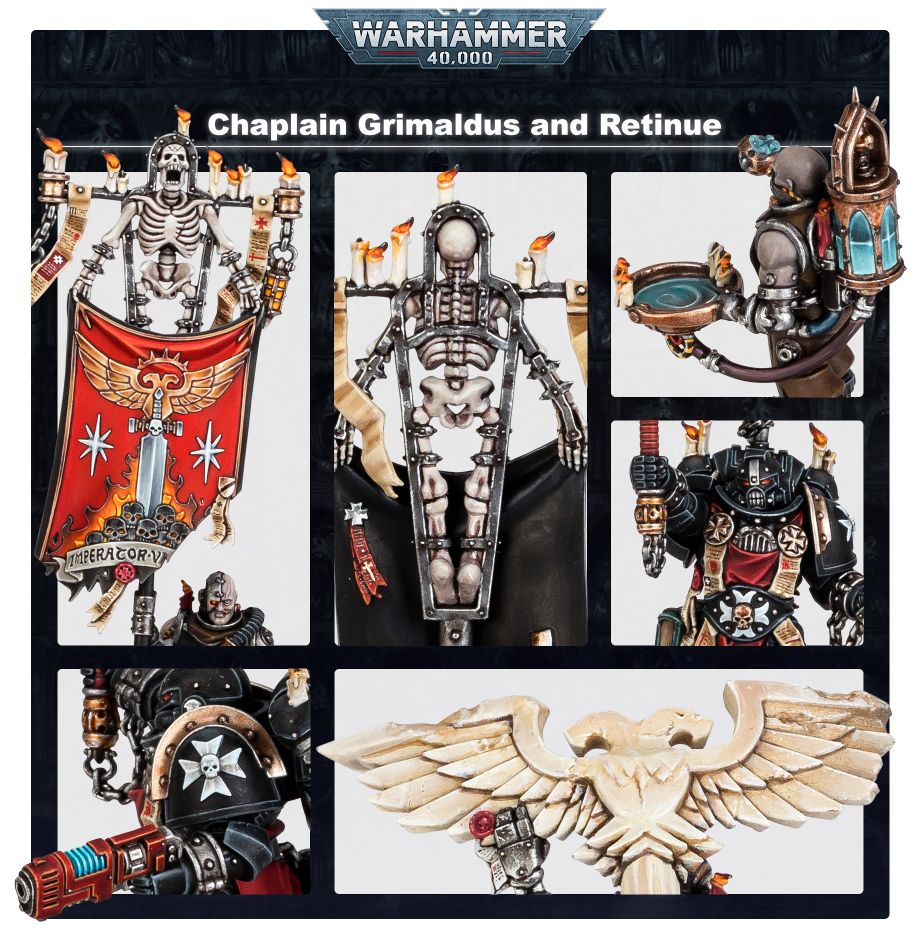 B/TEMPLARS: CAPELLÁN GRIMALDUS Y ESCOLTA