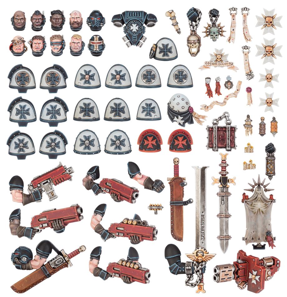 BLACK TEMPLARS: MEJORAS Y CALCOMANÍAS