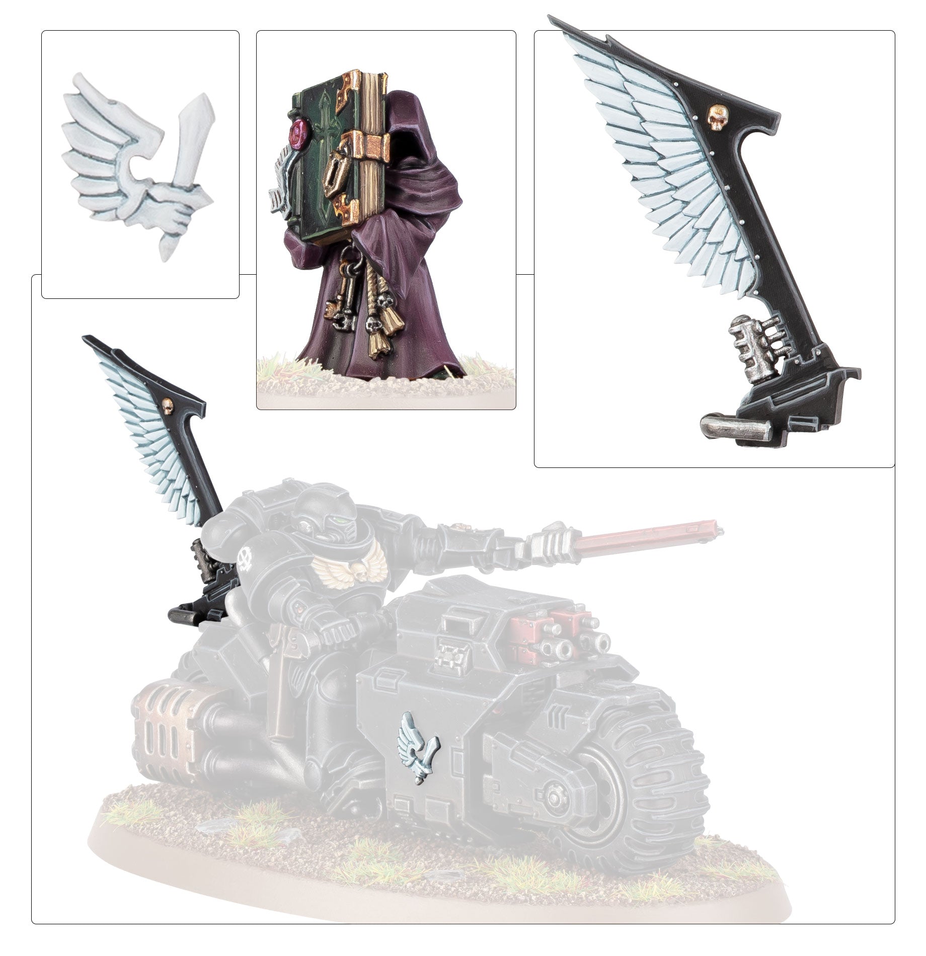MEJORAS Y CALCOMANÍAS: DARK ANGELS