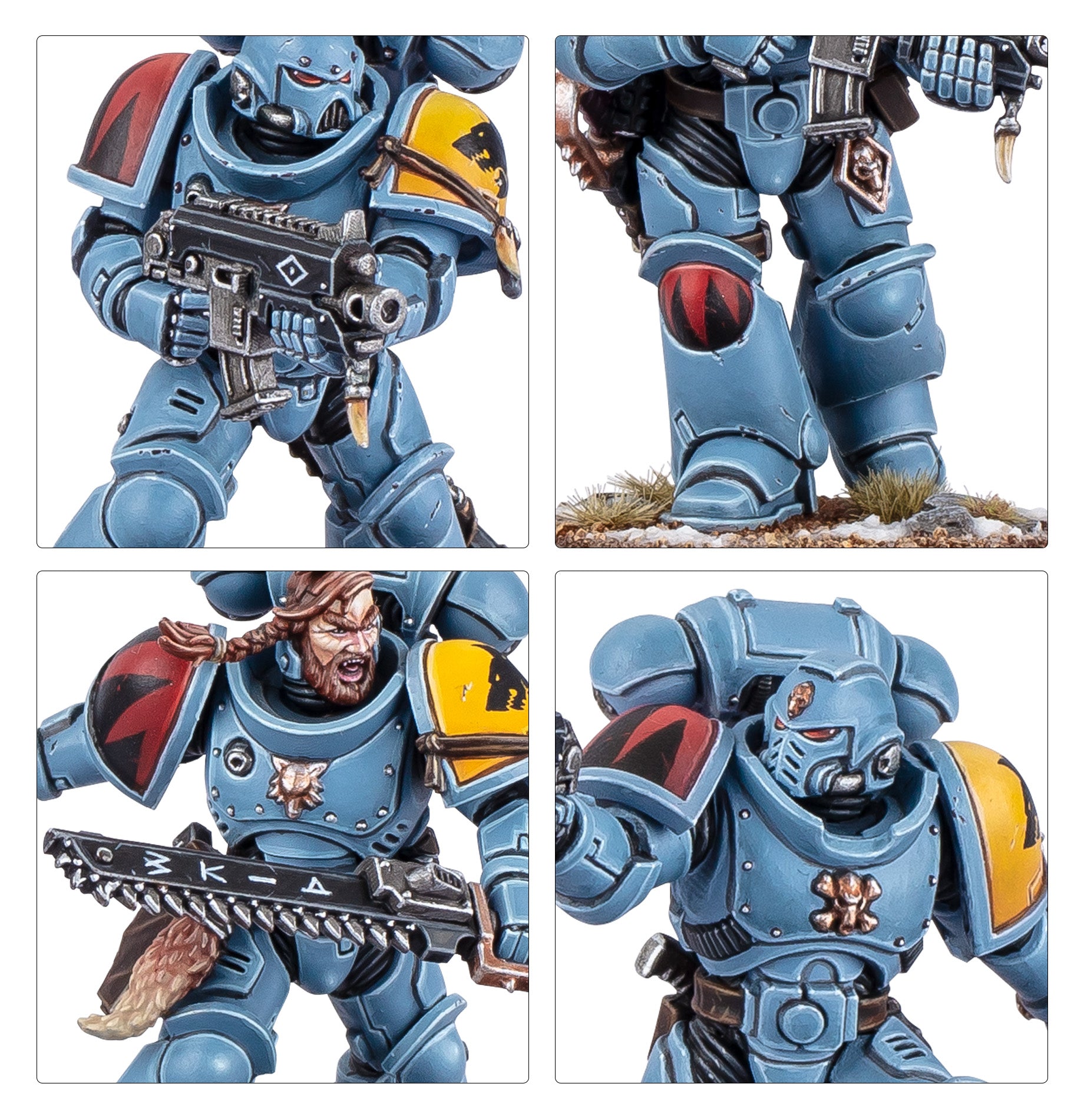 SPACE WOLVES: CAZADORES GRISES
