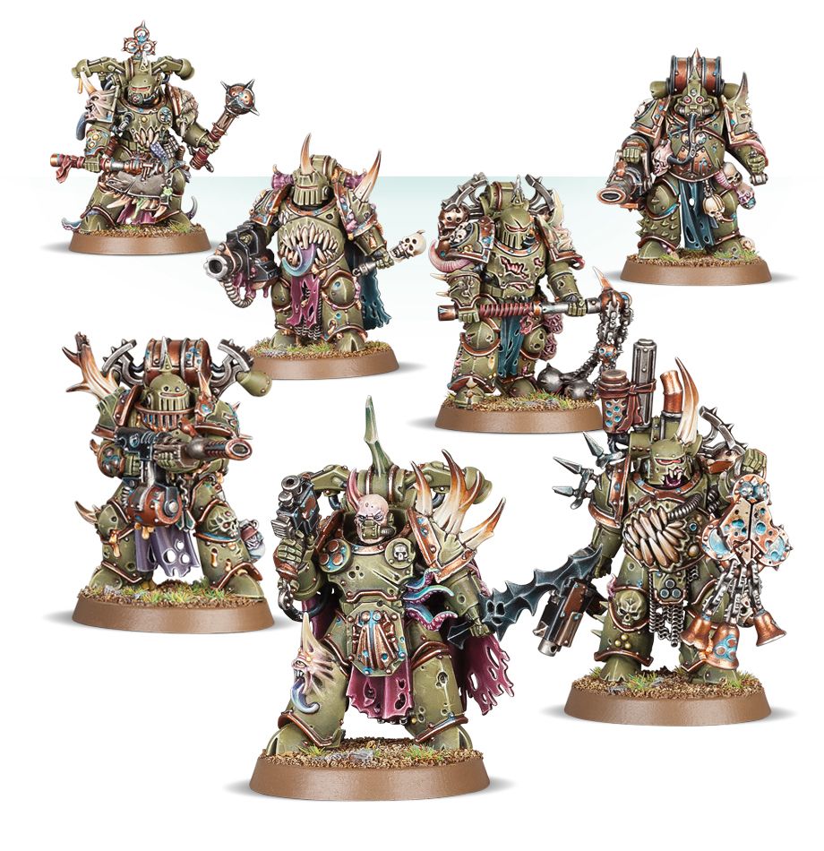 DEATH GUARD: MARINES DE PLAGA Frikytopia
