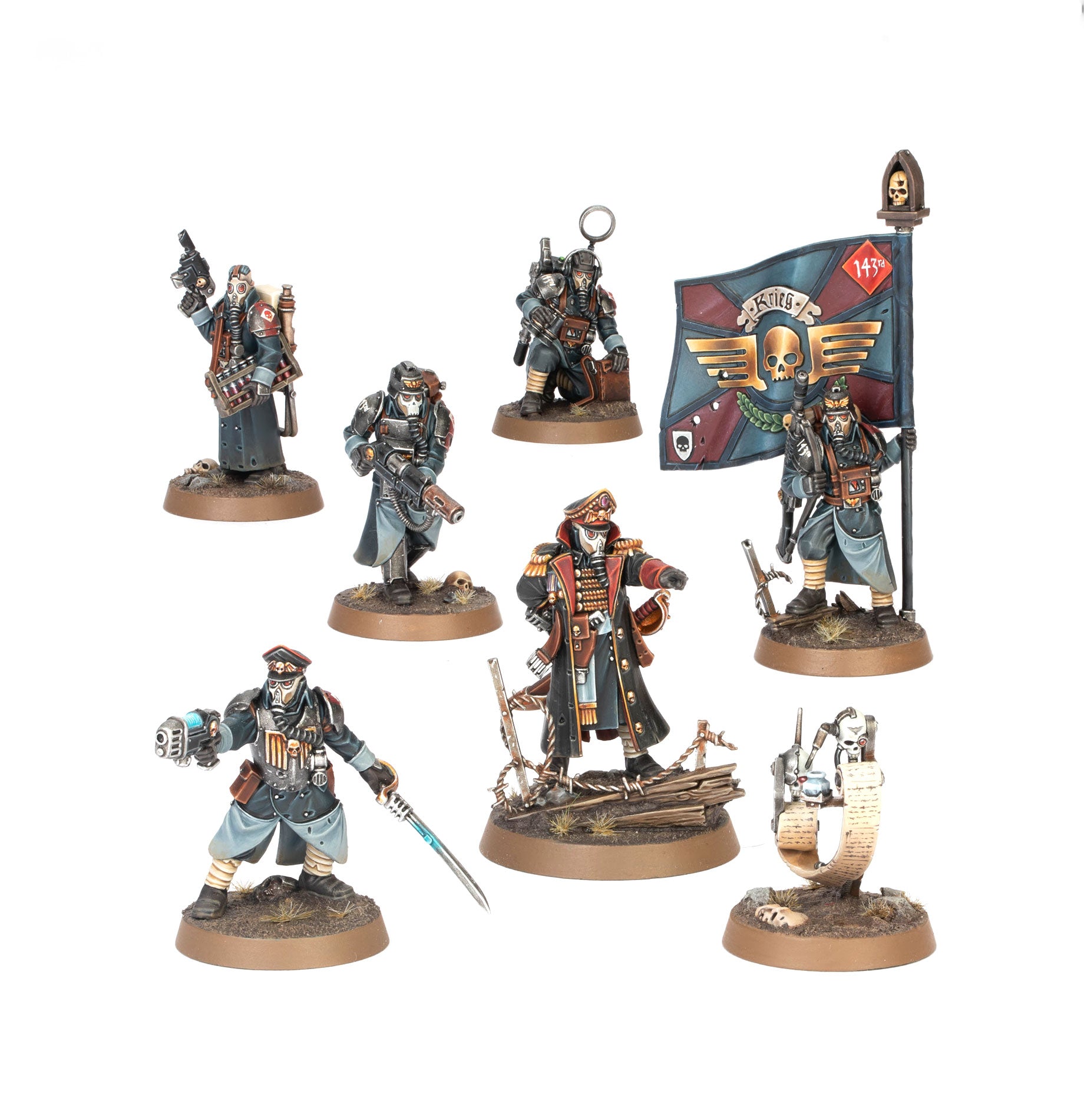 A/MILITARUM: ESCUADRA DE MANDO DE KRIEG