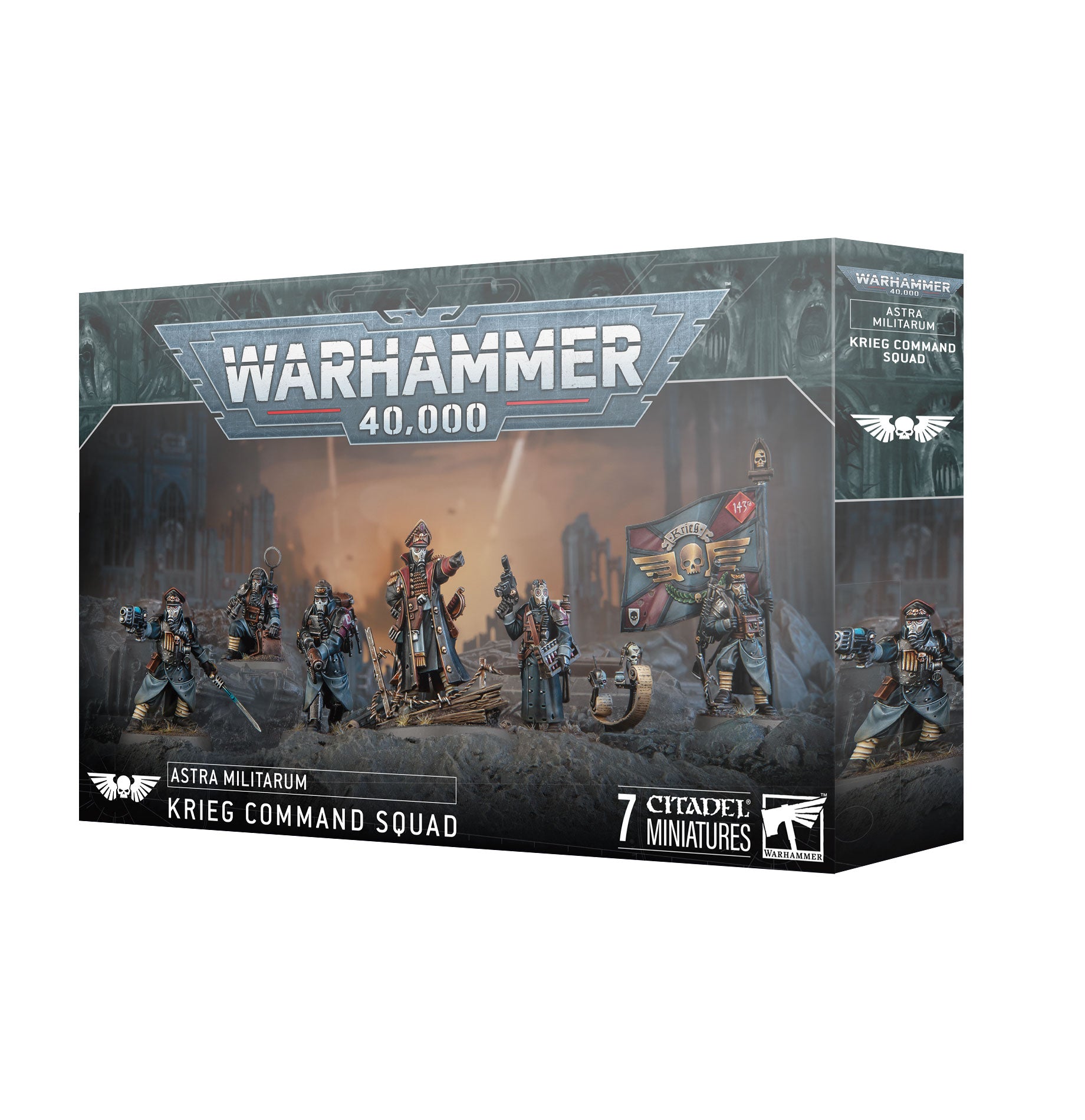 A/MILITARUM: ESCUADRA DE MANDO DE KRIEG Frikytopia
