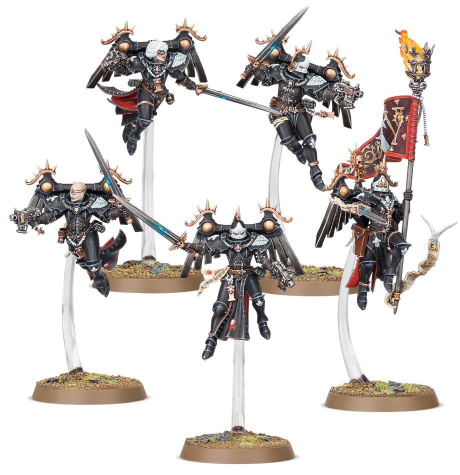 ADEPTA SORORITAS: ESCAUDRA DE SERAFINAS