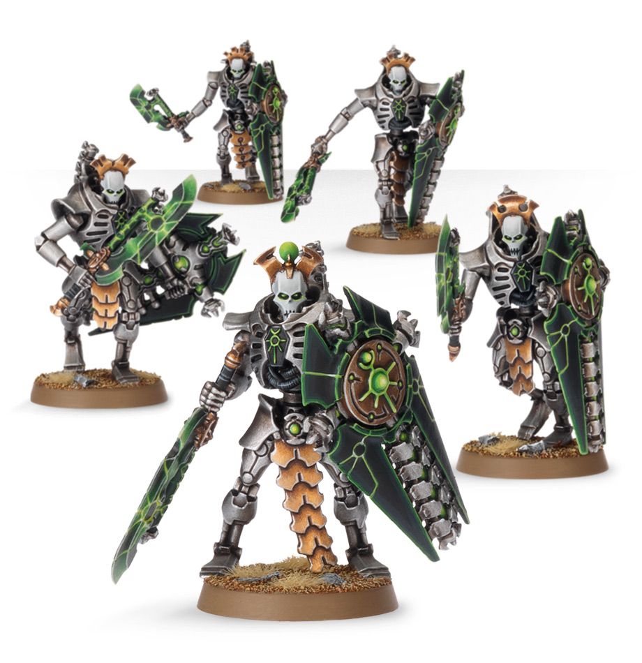 NECRONS: PRETORIANOS DE LA TRIARCA